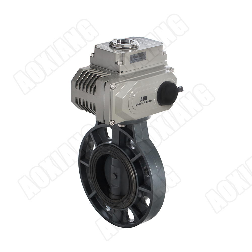 PVC電動蝶閥 PVC電動蝶閥